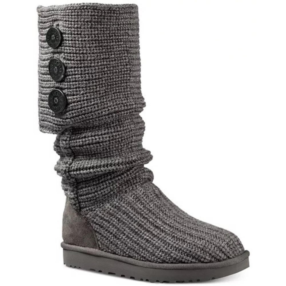 UGG Cardy classic boots in gray. Size 8